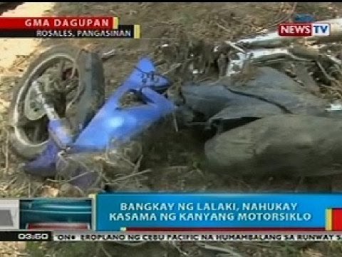 BP: Bangkay ng lalaki, nahukay kasama ng kanyang motorsiklo sa Rosales, Pangasinan
