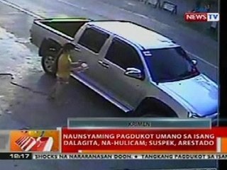 BT: Naunsyaming pagdukot sa isang dalagita sa Bulacan, na-hulicam