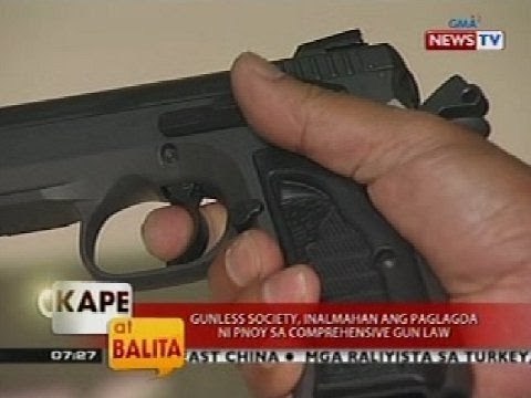 KB: Gunless society, inalmahan ang paglagda ni PNoy sa comprehensive gun law
