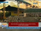 UB: Mga bagong classroom sa MLQ High School, 'di pa tapos gawin