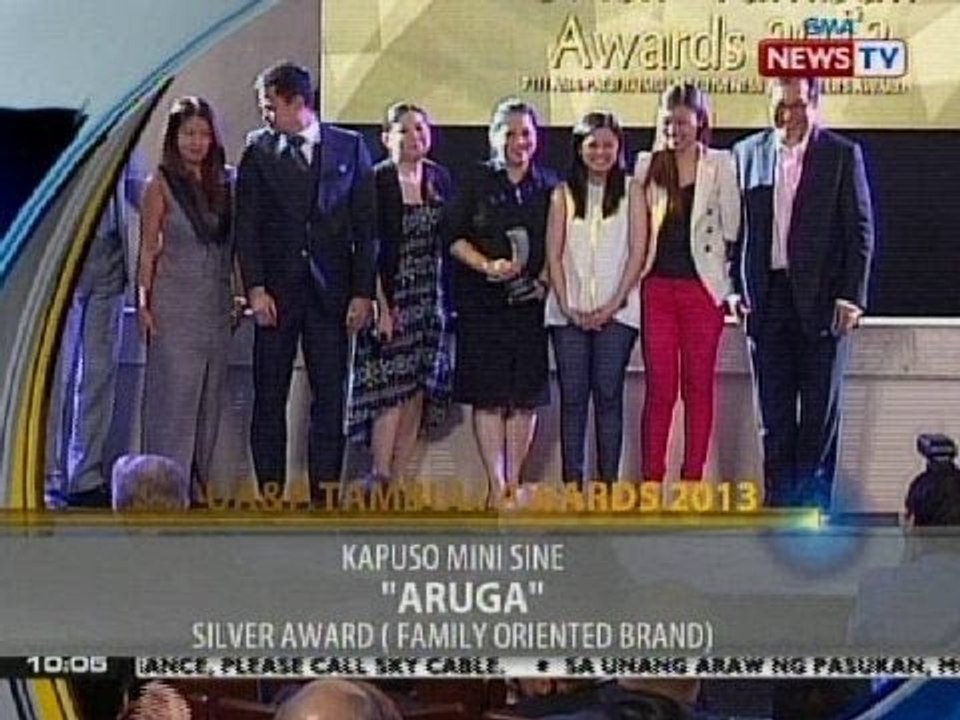 SONA: GMA Network, umani ng parangal sa UA&P Tambuli Awards 2013