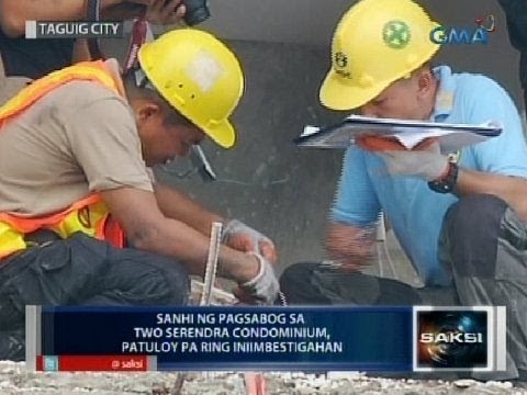 Saksi: Sanhi ng pagsabog sa Two Serendra Condominium sa Taguig, patuloy pa ring inaalam
