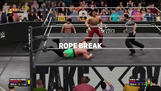 WWE 2K17 | Shinsuke Nakamura vs. Samoa Joe |WWE NXT Championship