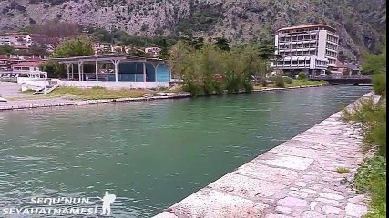 Kotor Gezilecek Yerler - Park Slobode den Kotor Körfezi Manzarası