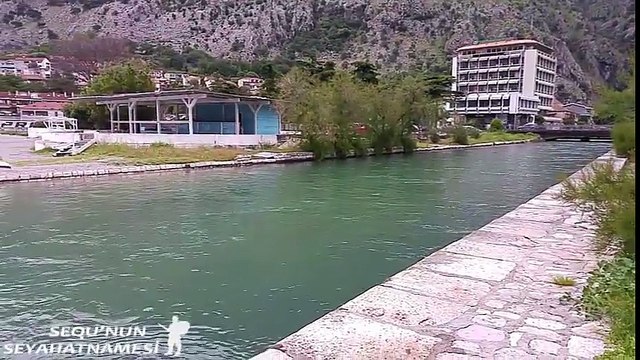 Kotor Gezilecek Yerler - Park Slobode den Kotor Körfezi Manzarası