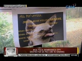 24 Oras: Mga taga-Zamboanga City, excited na sa pag-uwi ni Kabang
