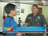 BP: Jail warden ng Manila City Jail, nagbitiw sa pwesto