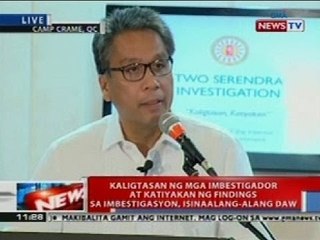 NTL: Kaligtasan ng mga imbestigador at katiyakan ng findings sa Two Serendra, isinaalang-alang