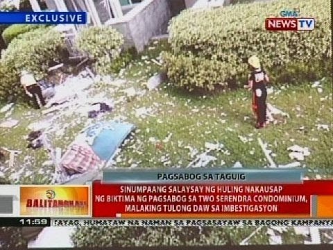 Sinumpaang salaysay ng huling nakausap ng biktima ng pagsabog, malaking tulong daw sa imbestigasyon