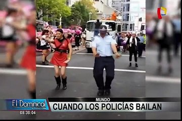 Cuando los policías bailan: Talento uniformado alrededor del mundo