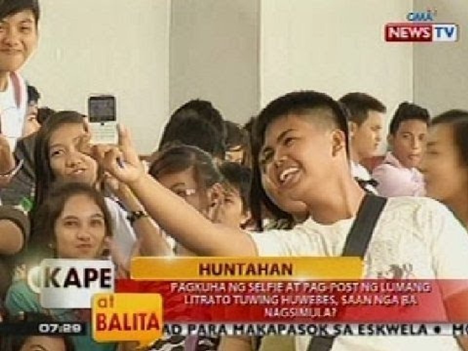 KB: Huntahan: Pagkuha ng selfie at pagpost ng lumang litrato tuwing Huwebes, saan nga ba nagsimula?