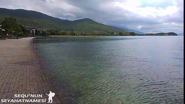 Ohrid Gezilecek Yerler - Ohrid Gölü Kıyısı Shore of Lake Ohrid