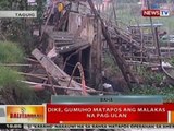 BT: Dike sa Taguig, gumuho matapos ang malakas na pag-ulan