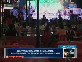 Saksi: Paninigarilyo sa mga bar at hotel, bawal na sa bagong anti-smoking ordinance ng Davao City