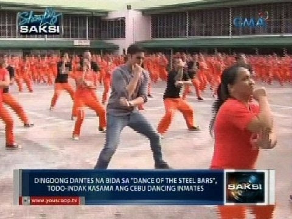 Saksi: Dingdong Dantes na bida sa "Dance of the Steel Bars", sumayaw kasama ang cebu dancing inmates