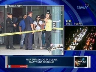 Bomb threat na bumulabog sa isang gusali sa Bonifacio Global City, negatibo sa pagsisiyasat