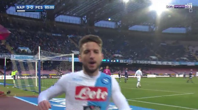 SSC Napoli 3-1 Pescara Calcio - All Goals And Highlights Exclusive (15/01/2017) / SERIE A
