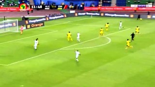 Algérie - Zimbabwe - CAN2017 but de Mahrez