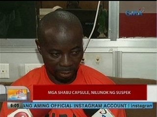 UB: Dayuhang hinihinalang drug mule, arestado