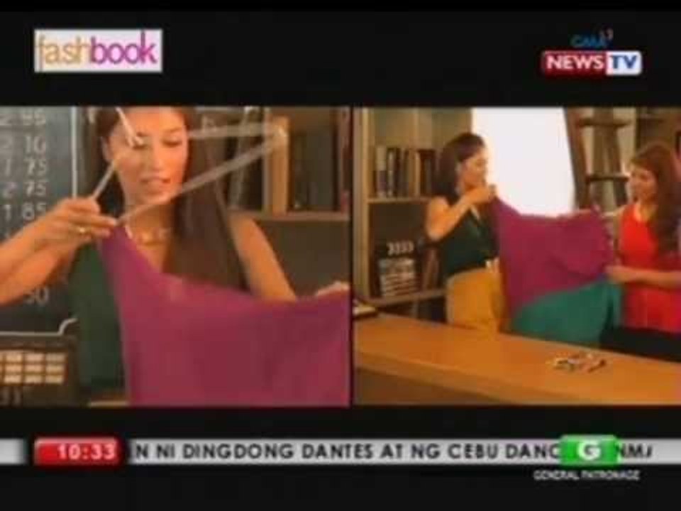 Solenn Heussaff teaches us how to sexify our baggy clothes