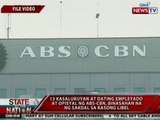 SONA: 13 kasalukuyan at dating empleyado at opisyal ng ABS-CBN, binasahan na ng sakdal