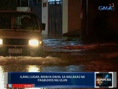 Saksi: Ilang sasakyan, tumirik sa mga bahang dulot ng malakas na ulan sa Metro Manila