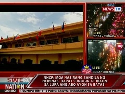 SONA: Mga nasirang bandila ng Pilipinas, dapat sunugin at ibaon sa lupa ang abo, alinsunod sa batas