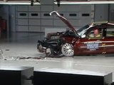 2003 Lincoln Town Car moderate overlap IIHS crash test