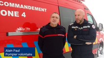 Les pompiers en poste dans les Fagnes