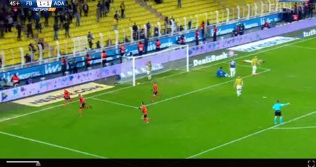 Fenerbahçe - Adanaspor Maçı 1 - 2 (Adanaspor'un İkinci Golü)