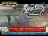 UB: Pagsugod at pambabato ng grupo sa tapat ng Brgy. Hall sa Maynila, nahulicam