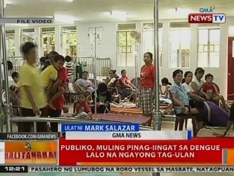 BT: Publiko, muling pinag-iingat sa dengue lalo na ngayong tag-ulan