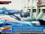 NTG: Exclusive: Bakbakan sa pagitan ng isang armadong grupo at mga otoridad, nasaksihan ng GMA News
