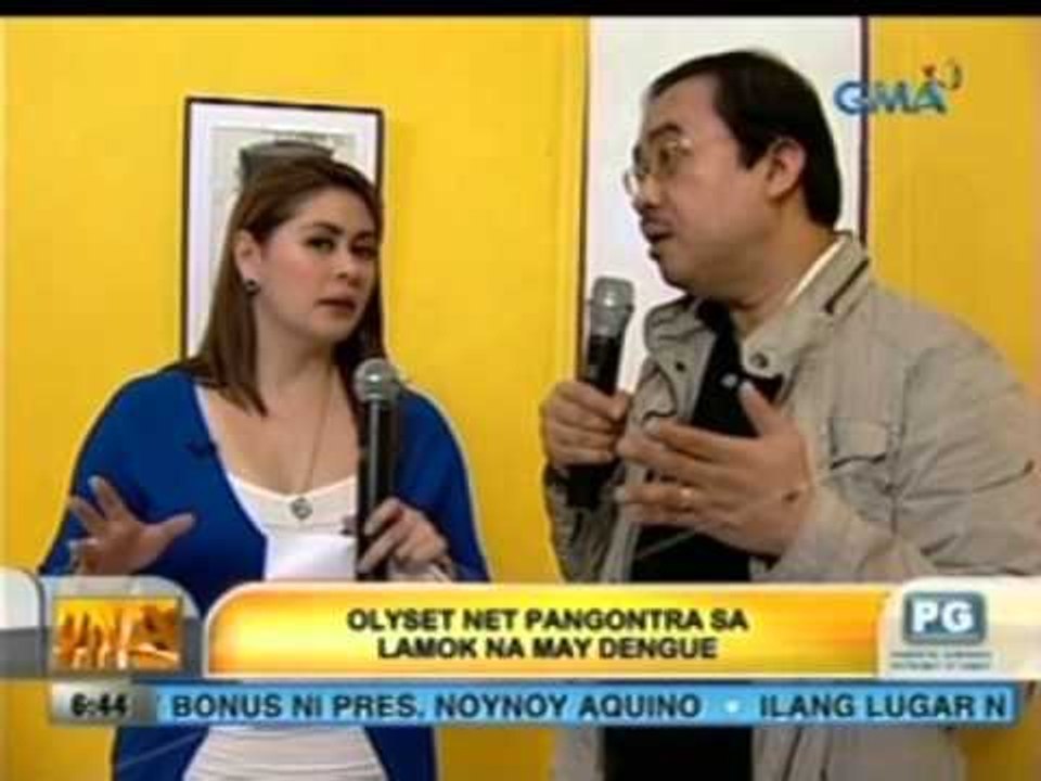 Unang Hirit: Olyset net pangontra sa lamok na may dengue