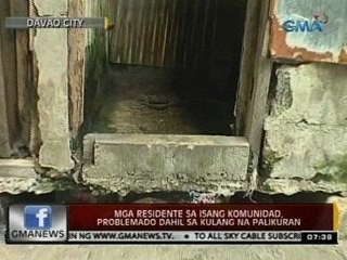 Mga residente sa isang komunidad sa Davao City, problemado dahil sa kulang na palikuran