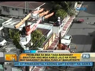 Unang Hirit: I M Ready sa Tag-ulan: Ayos Cable at Pagputol ng mga Sanga