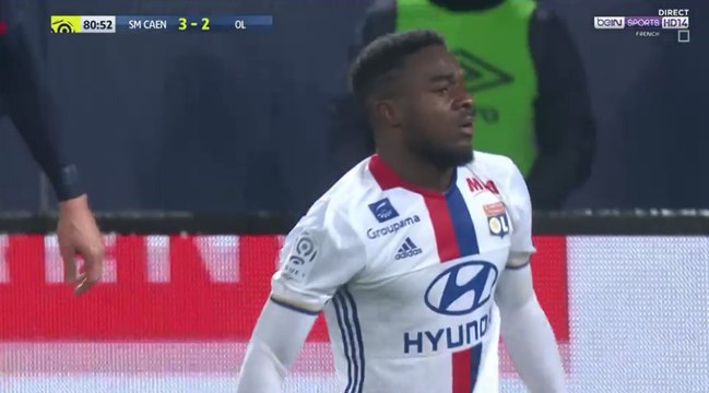Stade Malherbe Caen 3-2 Olympique Lyonnais - Le Résumé Complet , Full Highlights (15/01/2017) / LIGUE 1
