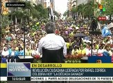 Candidato de AP destaca logros de la Revolución Ciudadana en Ecuador