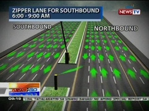 Reversible zipper lane, layong maibsan ang masikip na daloy ng trapiko sa EDSA tuwing rush hour