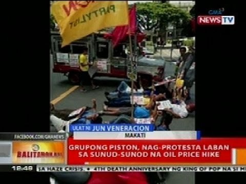 BT: Grupong Piston, nag-protesta vs sunud-sunod na oil price hike