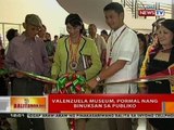 BT: Valenzuela Museum, pormal nang binuksan sa publiko