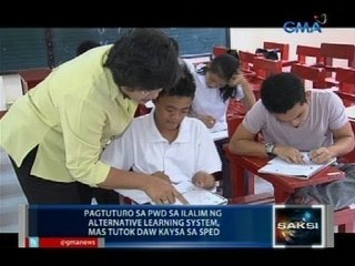 Saksi: Persons with disabilities, pwedeng makipagsabayan sa ibang estudyante