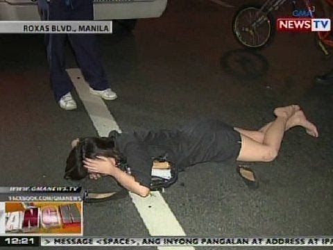 BT: 2 babae, nabundol ng taxi sa Roxas Blvd., Manila