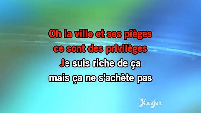 Jean-Jacques Goldman - Je marche seul KARAOKE / INSTRUMENTAL
