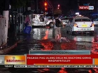 BT: PAGASA: Pag-ulang dala ng bagyong Gorio, magpapatuloy