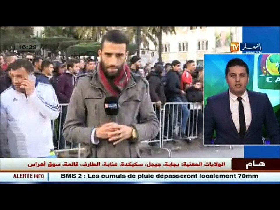 موفد تلفزيون النهار إلى البريد المركزي .. أجواء...
