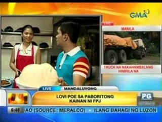 Unang Hirit: Lovi Eats ng Paboritong Pagkain ni FPJ