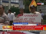 BT: Mga tsuper, nag-protesta sa tanggapan ng Petron vs kakarampot na rollback