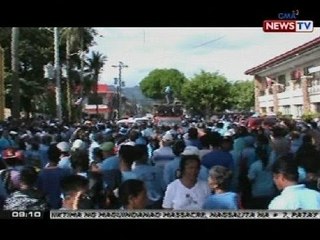 Mahigit 700 raliyista, sumugod sa Leyte City Hall para tutulan ang pag-upo ng nahalal na alkalde