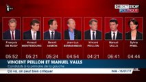 Primaire à gauche - Le Débat : Échanges tendus entre Vincent Peillon et Manuel Valls sur l’accueil des réfugiés (Vidéo)